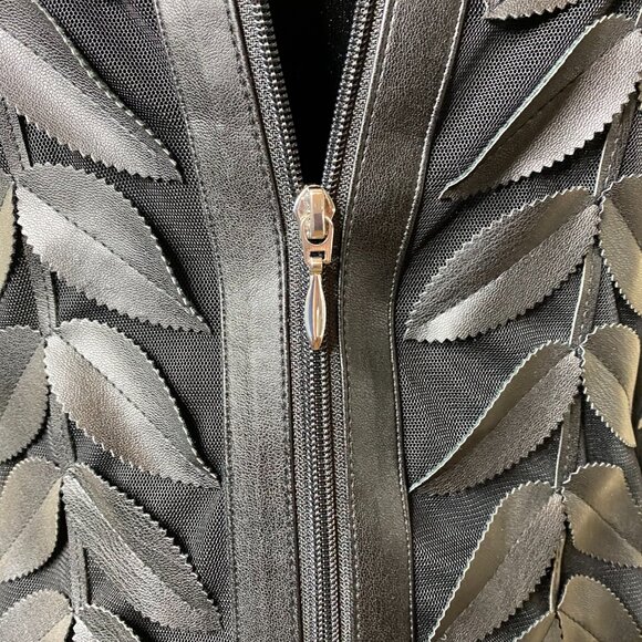 Stylish Sheer , Black Jacket - Picture 3 of 7